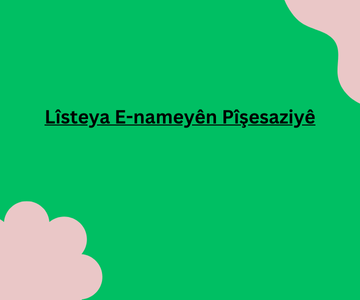 Lîsteya E-nameyên Pîşesaziyê