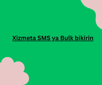 Xizmeta SMS ya Bulk bikirin